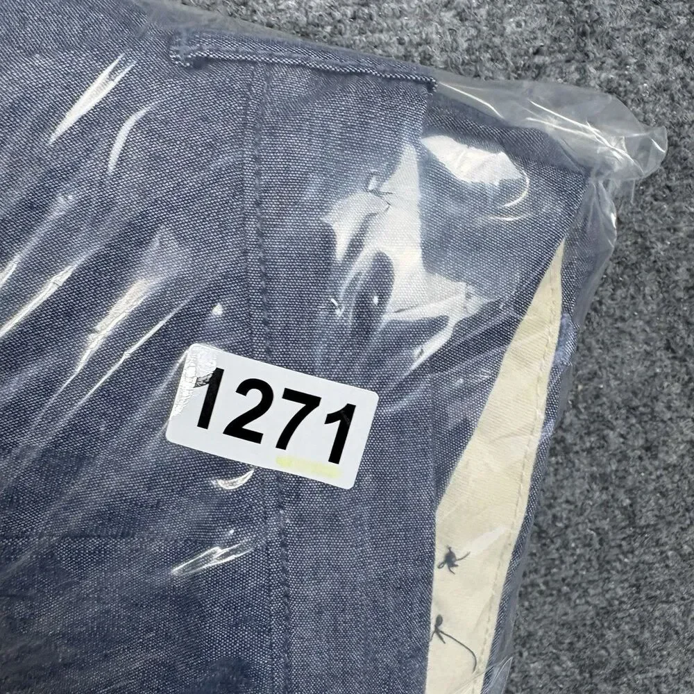 J.CREW 484 Pants Mens size 36 |38 x 31 Blue Slim Fit Stretch Chino